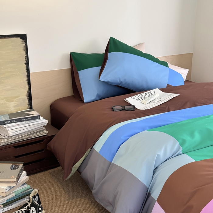 91家纺网 家纺一手货源 找家纺 柚可家居 2025年数码印花大版40支纯棉四件套 奥尔森（送手提袋）