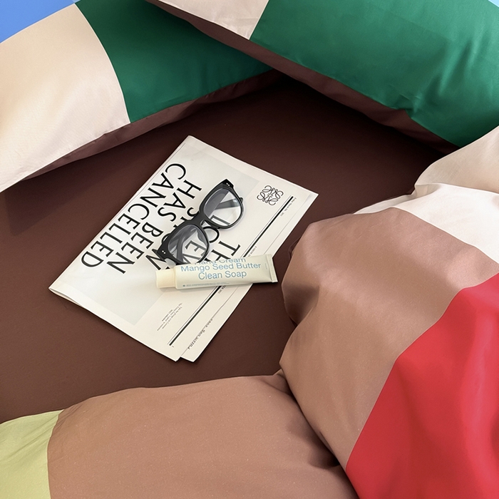 91家纺网 家纺一手货源 找家纺 柚可家居 2025年数码印花大版40支纯棉四件套 奥尔森（送手提袋）