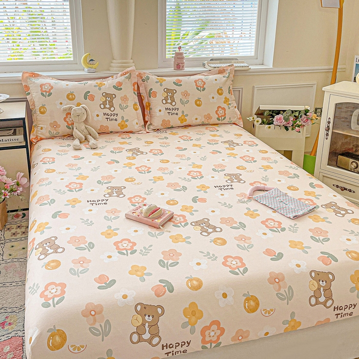 91家纺网 家纺一手货源 找家纺 （总）卡普家居 2025新款全棉印花A版床笠