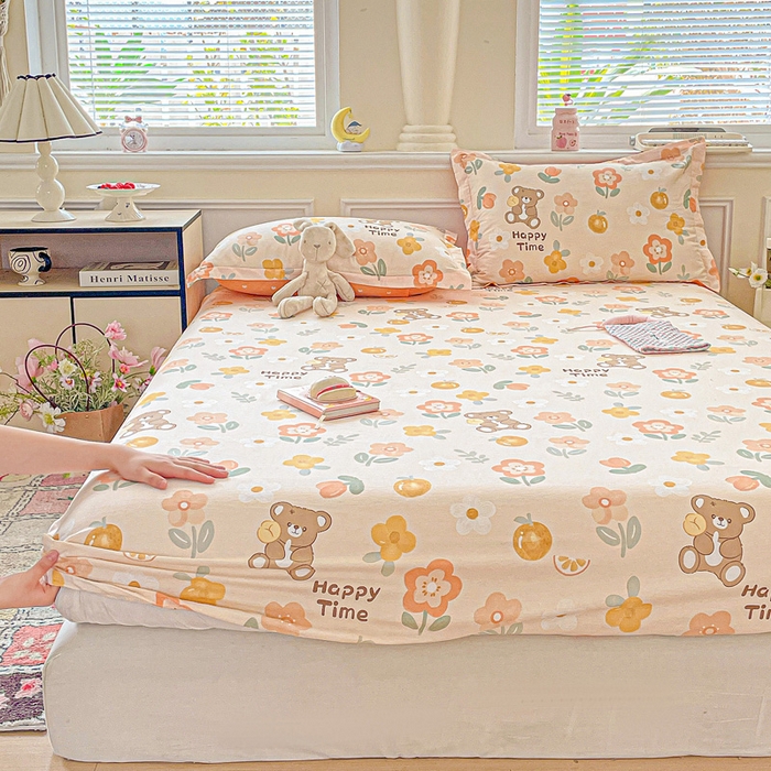 91家纺网 家纺一手货源 找家纺 （总）卡普家居 2025新款全棉印花A版床笠