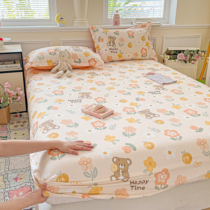 91家纺网 家纺一手货源 找家纺 （总）卡普家居 2025新款全棉印花A版床笠