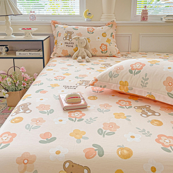 91家纺网 家纺一手货源 找家纺 （总）卡普家居 2025新款全棉印花A版床笠