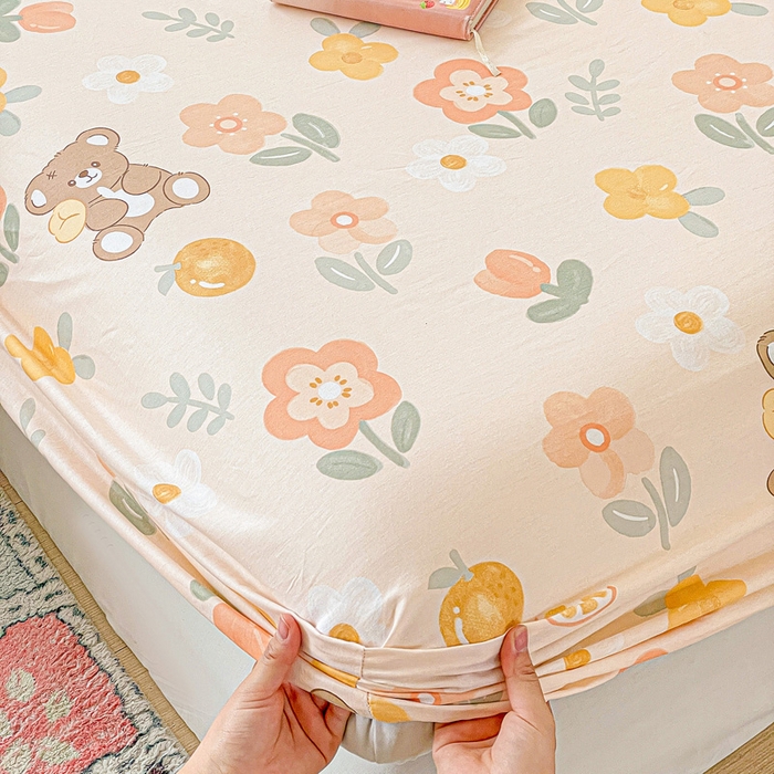 91家纺网 家纺一手货源 找家纺 （总）卡普家居 2025新款全棉印花A版床笠