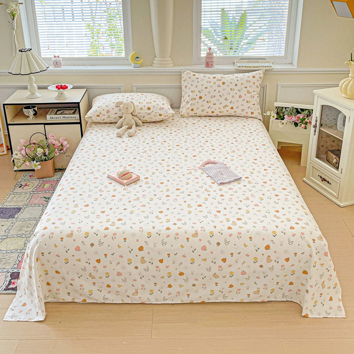 91家纺网 家纺一手货源 找家纺 （总）卡普家居 2025新款全棉印花A版床单