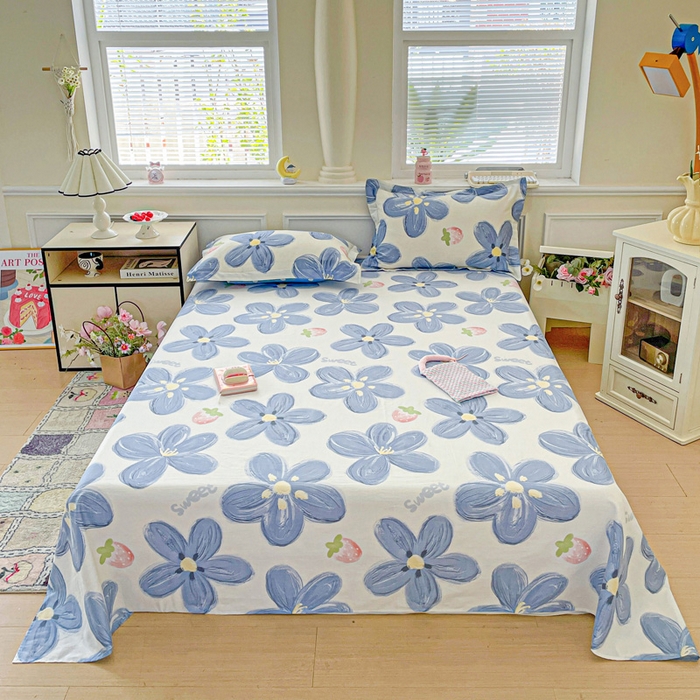 91家纺网 家纺一手货源 找家纺 （总）卡普家居 2025新款全棉印花A版床单