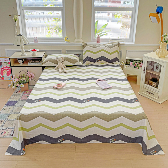 91家纺网 家纺一手货源 找家纺 （总）卡普家居 2025新款全棉印花A版床单