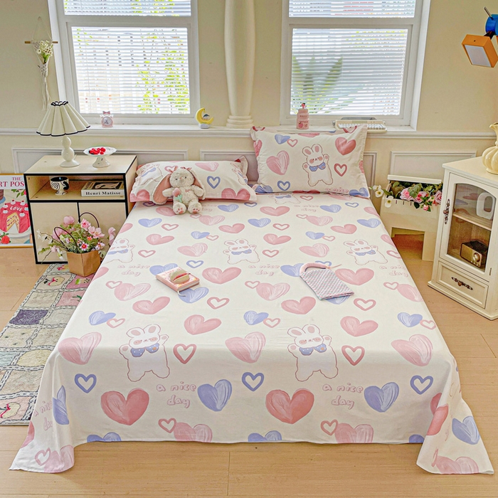 91家纺网 家纺一手货源 找家纺 （总）卡普家居 2025新款全棉印花A版床单