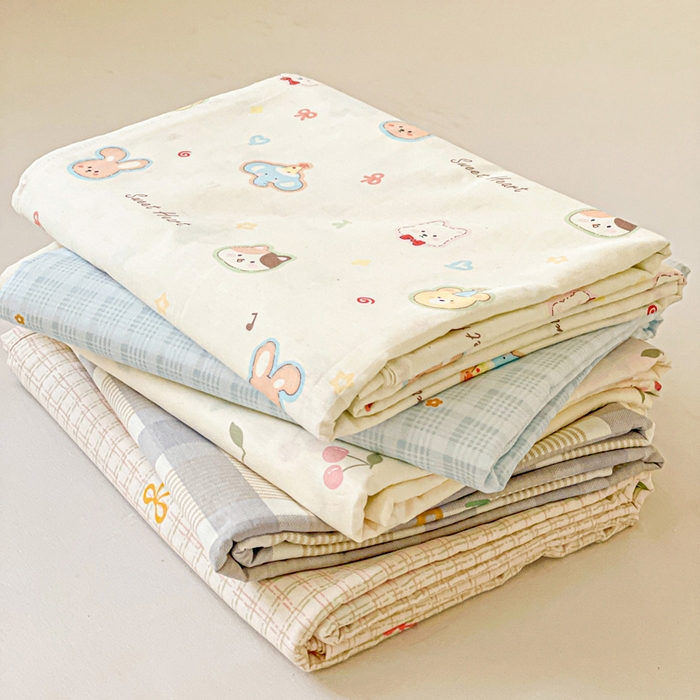 91家纺网 家纺一手货源 找家纺 卡普家居 2025新款全棉印花A版床单 叠图