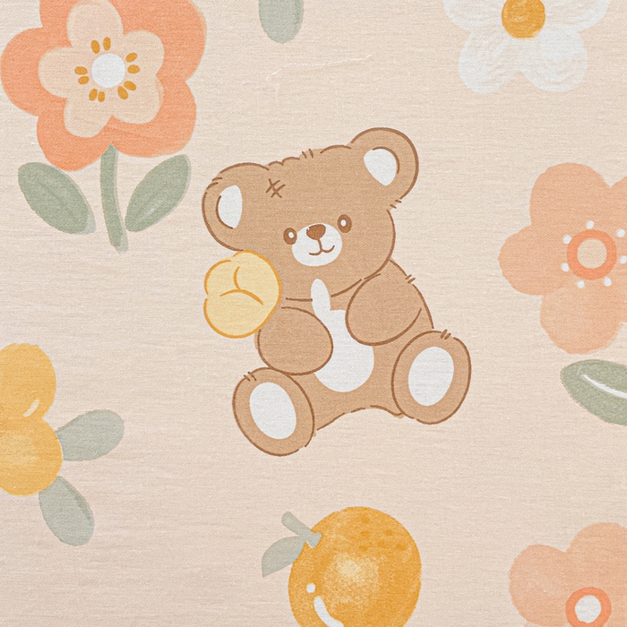 91家纺网 家纺一手货源 找家纺 卡普家居 2025新款全棉印花A版床单 秋日森林