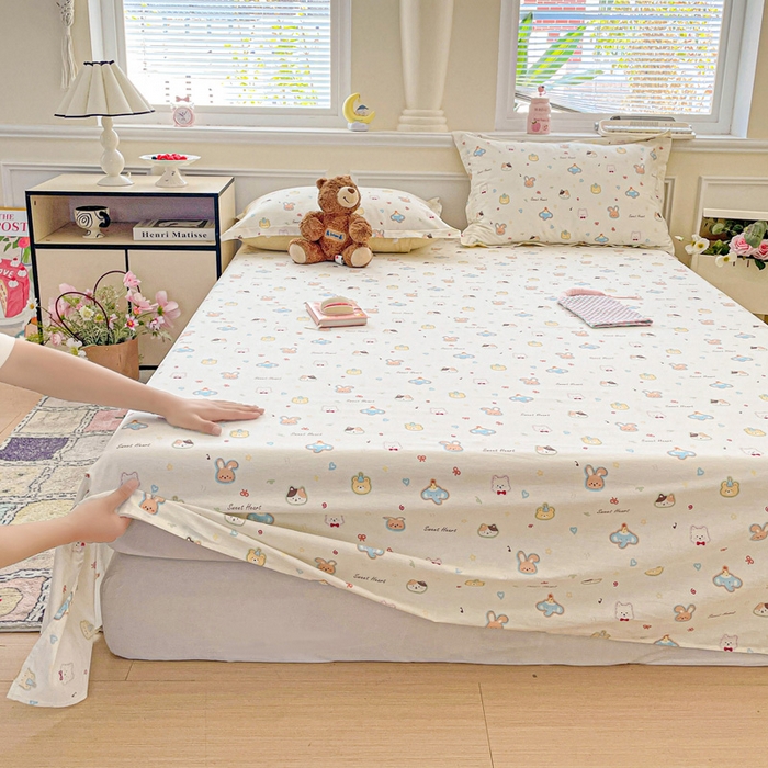 91家纺网 家纺一手货源 找家纺 （总）卡普家居 2025新款全棉印花A版床单