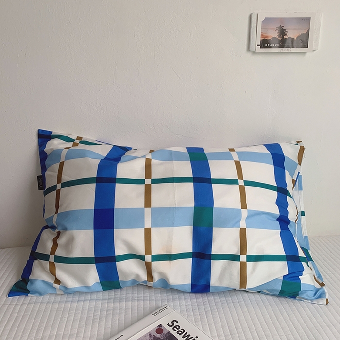 柚可家居 2025新款40支13372多彩单枕套-枕套一 兰德里