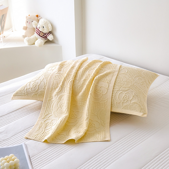 91家纺网 家纺一手货源 找家纺 （总）悦然毛巾被 2025新款全棉纯棉老式枕巾毛圈款