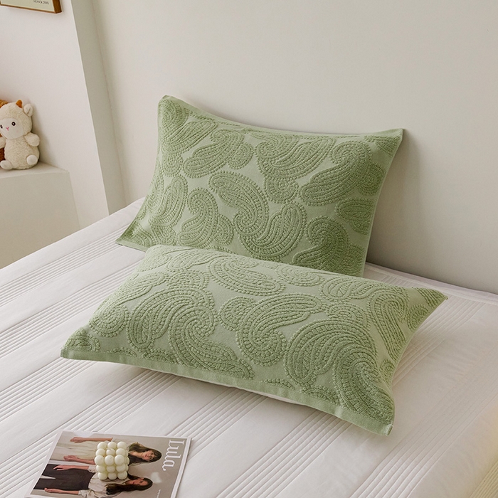 91家纺网 家纺一手货源 找家纺 悦然毛巾被 2025新款全棉纯棉老式枕巾毛圈款 海派旧韵灰青