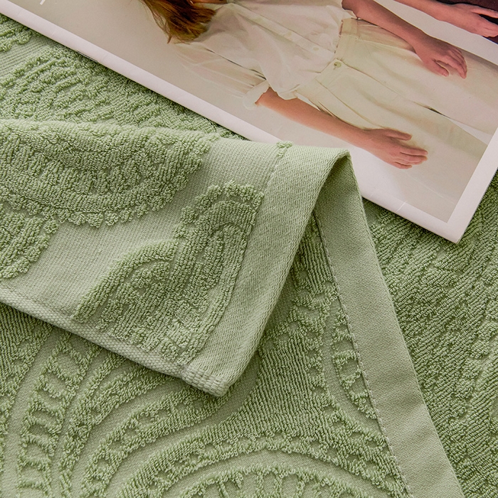 91家纺网 家纺一手货源 找家纺 悦然毛巾被 2025新款全棉纯棉老式枕巾毛圈款 海派旧韵灰青