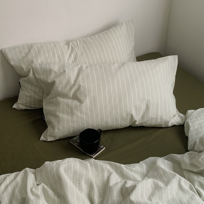 91家纺网 家纺一手货源 找家纺 （总）柚可家居 2025新款全棉色织水洗棉四件套-海龟海滩