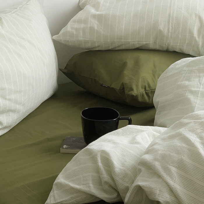 91家纺网 家纺一手货源 找家纺 （总）柚可家居 2025新款全棉色织水洗棉四件套-海龟海滩