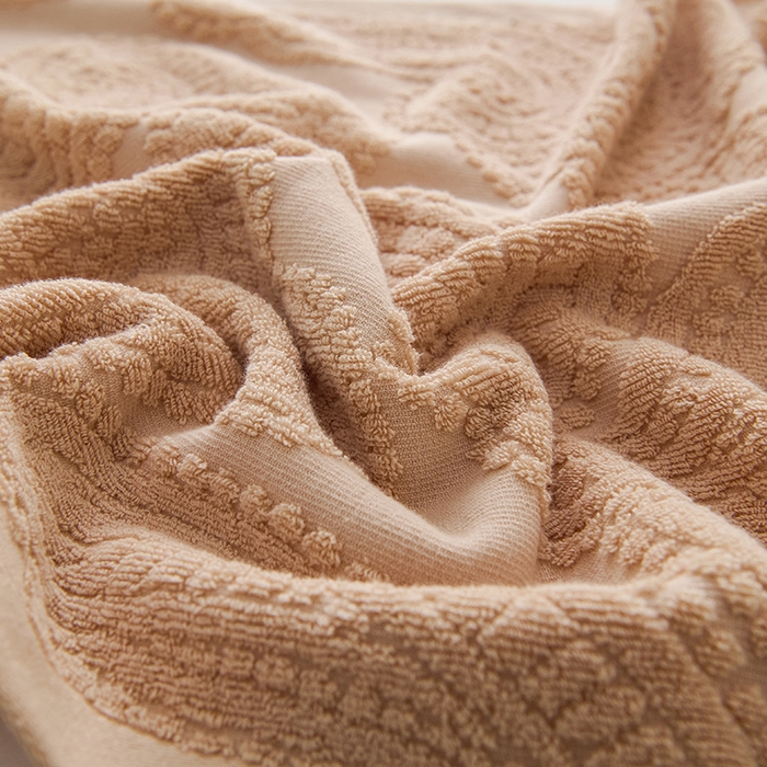 91家纺网 家纺一手货源 找家纺 悦然毛巾被 2025新款全棉纯棉老式枕巾毛圈款 海派旧韵咖啡