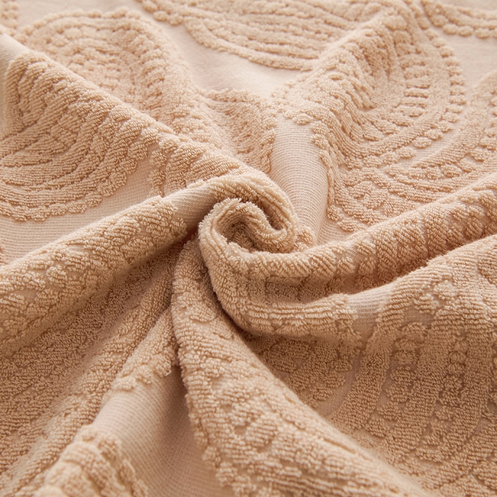 91家纺网 家纺一手货源 找家纺 悦然毛巾被 2025新款全棉纯棉老式枕巾毛圈款 海派旧韵咖啡