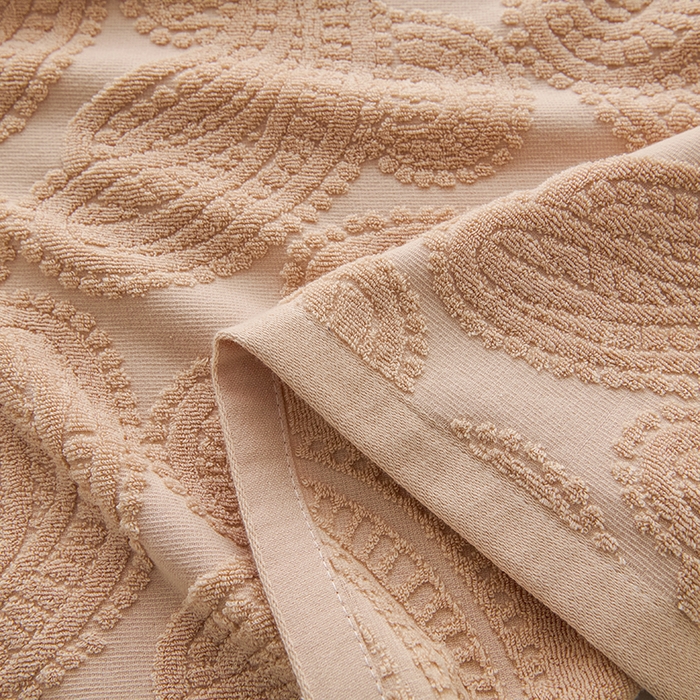 91家纺网 家纺一手货源 找家纺 悦然毛巾被 2025新款全棉纯棉老式枕巾毛圈款 海派旧韵咖啡