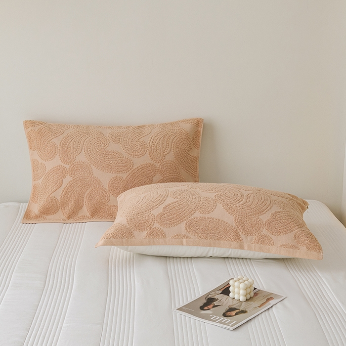 91家纺网 家纺一手货源 找家纺 悦然毛巾被 2025新款全棉纯棉老式枕巾毛圈款 海派旧韵咖啡