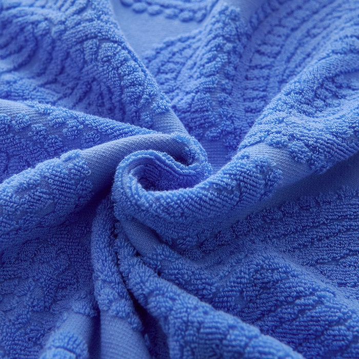 91家纺网 家纺一手货源 找家纺 悦然毛巾被 2025新款全棉纯棉老式枕巾毛圈款 海派旧韵深蓝