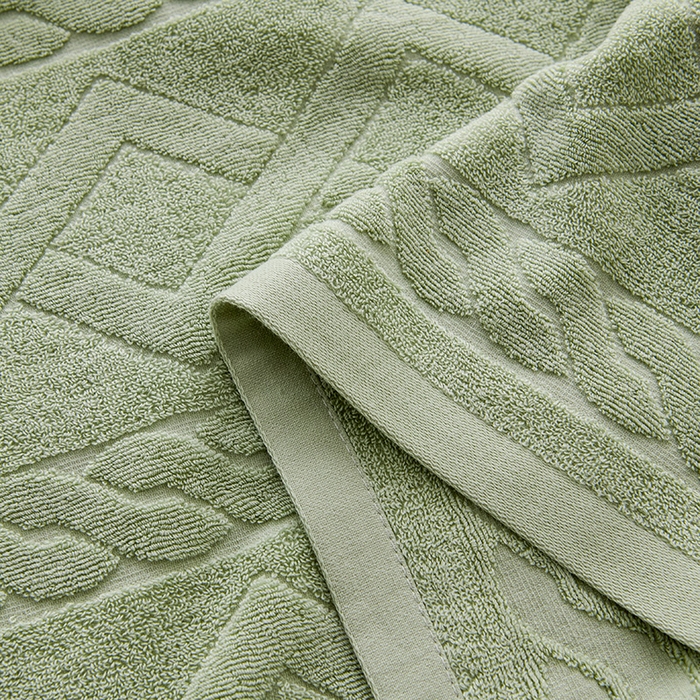 91家纺网 家纺一手货源 找家纺 悦然毛巾被 2025新款全棉纯棉老式枕巾毛圈款 旧时光灰青