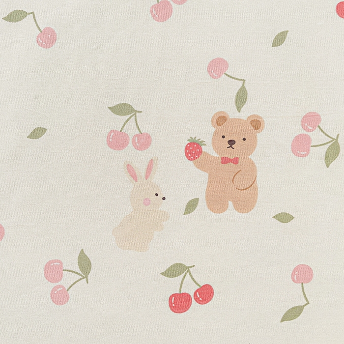 91家纺网 家纺一手货源 找家纺 卡普二店 2025新款全棉印花A版床笠 花季少女