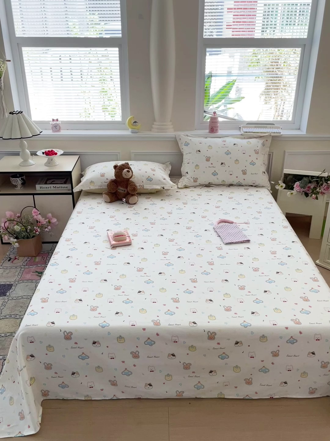 91家纺网 家纺一手货源 找家纺 （总）卡普家居 2025新款全棉印花A版床单