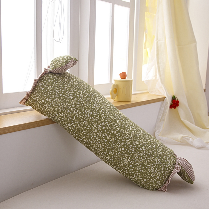 91家纺网 家纺一手货源 找家纺 织布人 2025新款荞麦枕直播爆款全棉双层纱兔子枕全荞麦壳枕头夏季透气枕