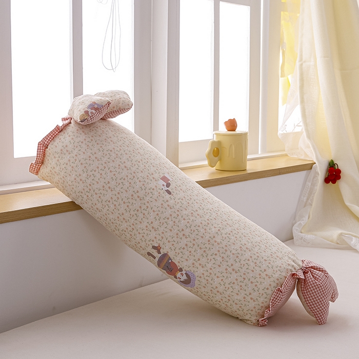 91家纺网 家纺一手货源 找家纺 织布人 2025新款荞麦枕直播爆款全棉双层纱兔子枕全荞麦壳枕头夏季透气枕