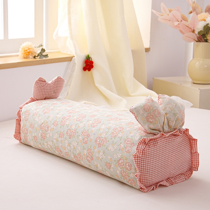 91家纺网 家纺一手货源 找家纺 织布人 2025新款荞麦枕直播爆款全棉双层纱兔子枕全荞麦壳枕头夏季透气枕