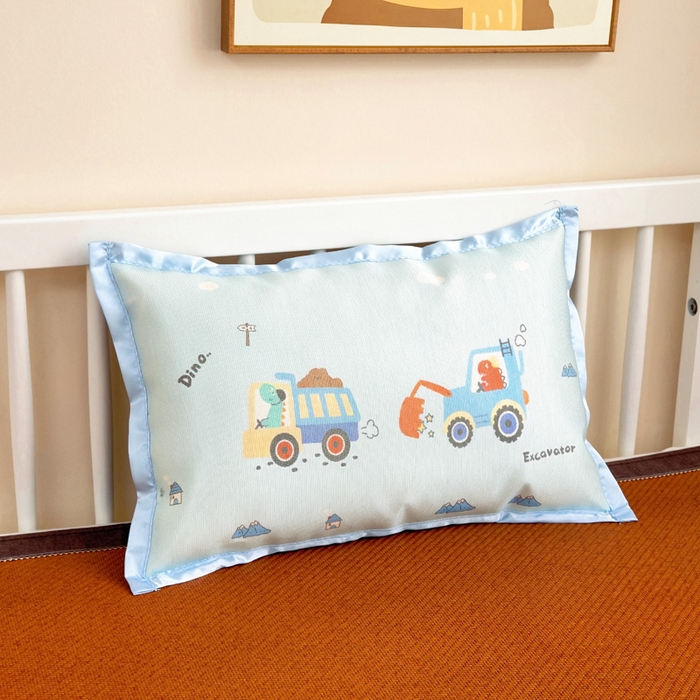 91家纺网 家纺一手货源 找家纺 （总）梵赫 2025新款大版儿童冰丝枕套幼儿园枕套