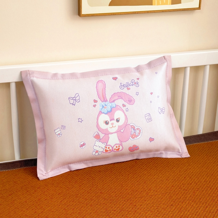 91家纺网 家纺一手货源 找家纺 （总）梵赫 2025新款大版儿童冰丝枕套幼儿园枕套