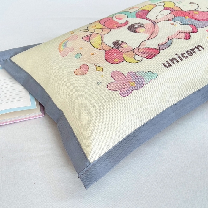 91家纺网 家纺一手货源 找家纺 （总）梵赫 2025新款大版儿童冰丝枕套幼儿园枕套