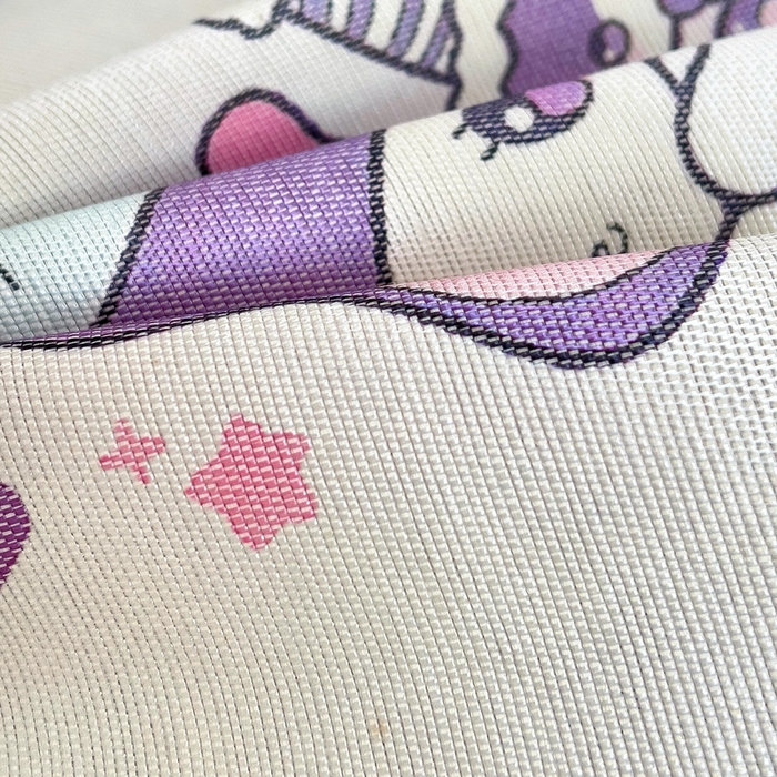 91家纺网 家纺一手货源 找家纺 梵赫 2025新款大版儿童冰丝枕套幼儿园枕套 爱心萌兔