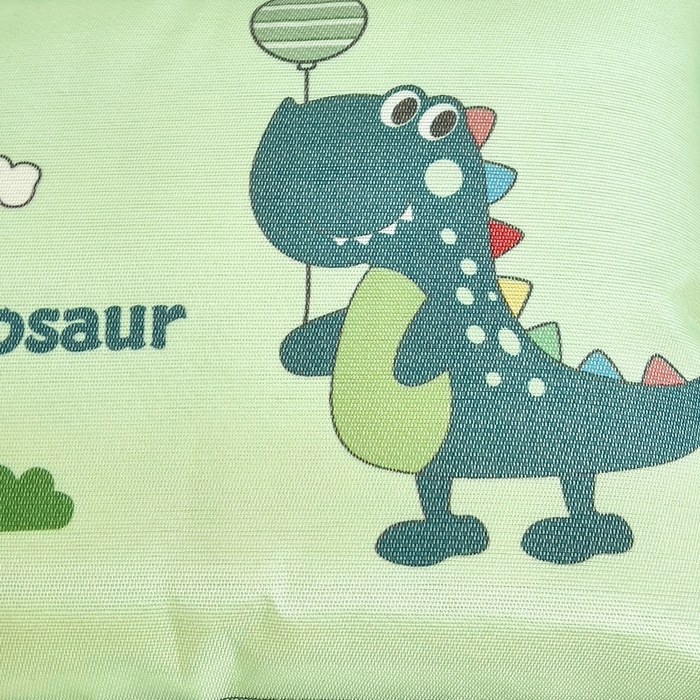 91家纺网 家纺一手货源 找家纺 梵赫 2025新款大版儿童冰丝枕套幼儿园枕套 俏皮恐龙