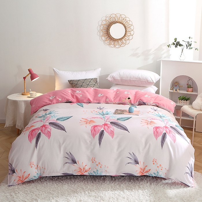 91家纺网 家纺一手货源 找家纺 （总）贝兰仙奴 2025春夏新款全棉纯棉12868印花单被套 被套单件