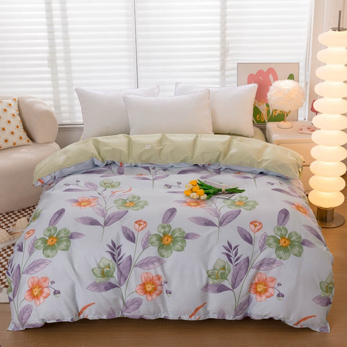 91家纺网 家纺一手货源 找家纺 （总）贝兰仙奴 2025春夏新款全棉纯棉12868印花单被套 被套单件