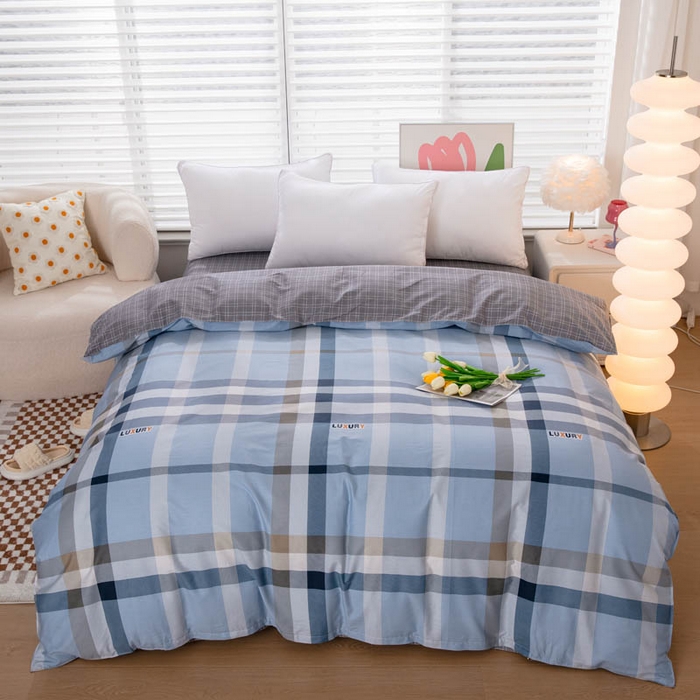 91家纺网 家纺一手货源 找家纺 （总）贝兰仙奴 2025春夏新款全棉纯棉12868印花单被套 被套单件