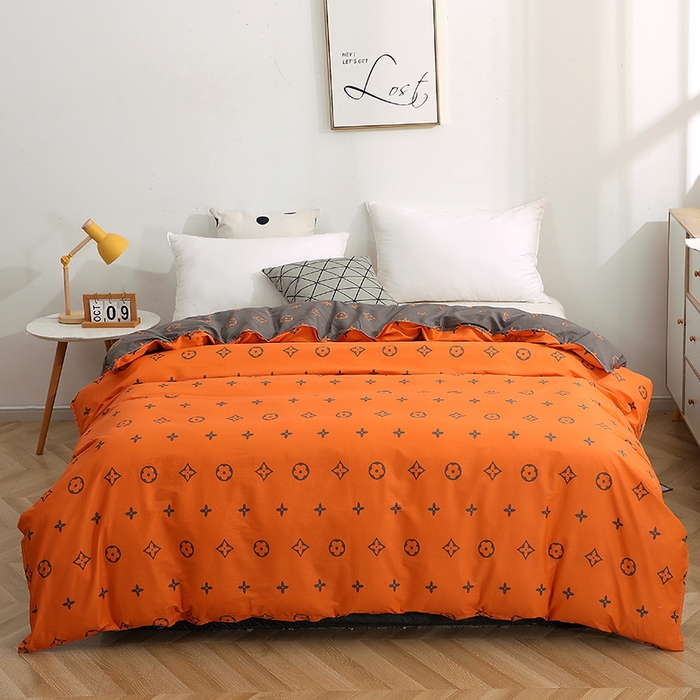 91家纺网 家纺一手货源 找家纺 （总）贝兰仙奴 2025春夏新款全棉纯棉12868印花单被套 被套单件