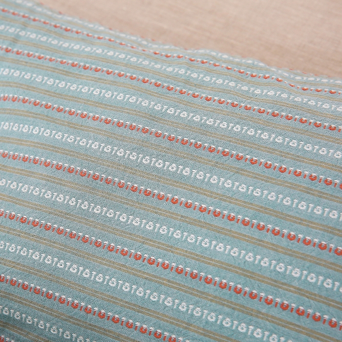 91家纺网 家纺一手货源 找家纺 梦叶草 2025新款全棉水洗棉三角牵引组合荞麦枕 枕头护颈枕芯 三角牵引组合荞麦枕-新兰