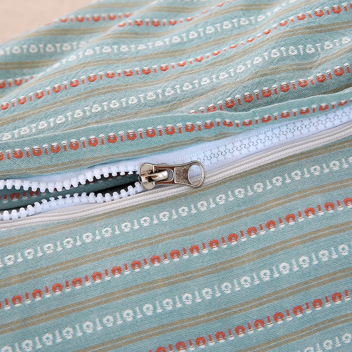 91家纺网 家纺一手货源 找家纺 梦叶草 2025新款全棉水洗棉三角牵引组合荞麦枕 枕头护颈枕芯 三角牵引组合荞麦枕-新兰