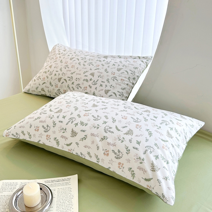 91家纺网 家纺一手货源 找家纺 柠馨 2025新款全棉纯棉印花夏被夏凉被空调被四件套 复苏