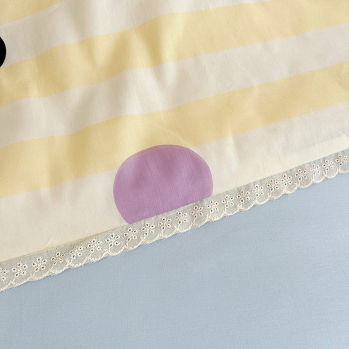 91家纺网 家纺一手货源 找家纺 柠馨 2025新款全棉纯棉印花夏被夏凉被空调被四件套 小丑煤球