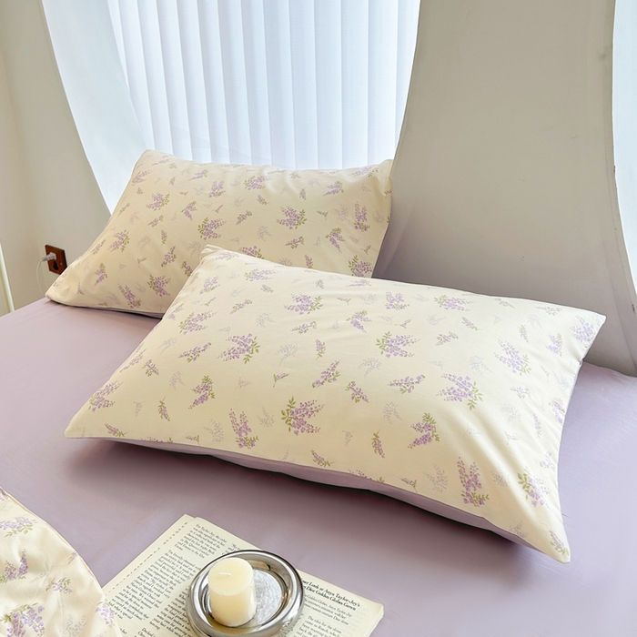 91家纺网 家纺一手货源 找家纺 柠馨 2025新款全棉纯棉印花夏被夏凉被空调被四件套 浅薇