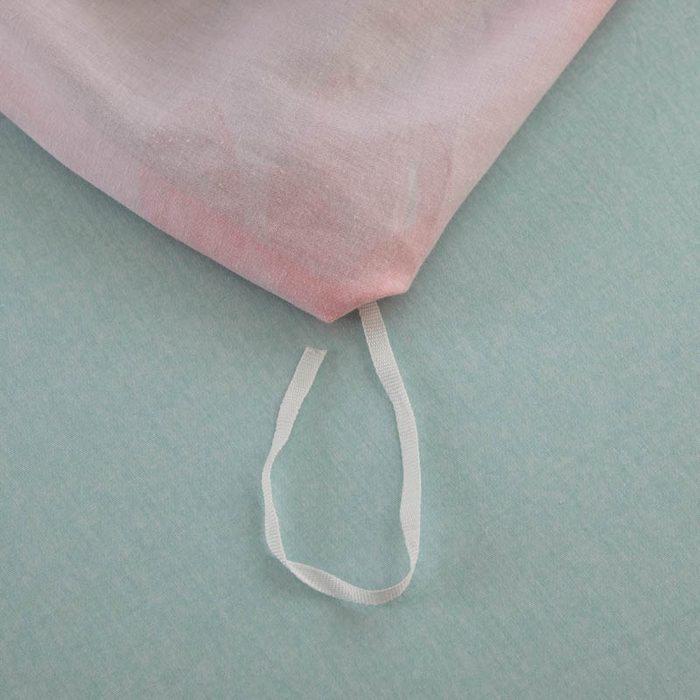 91家纺网 家纺一手货源 找家纺 贝兰仙奴 2025春夏新款全棉纯棉12868印花单被套 被套单件 花恋粉