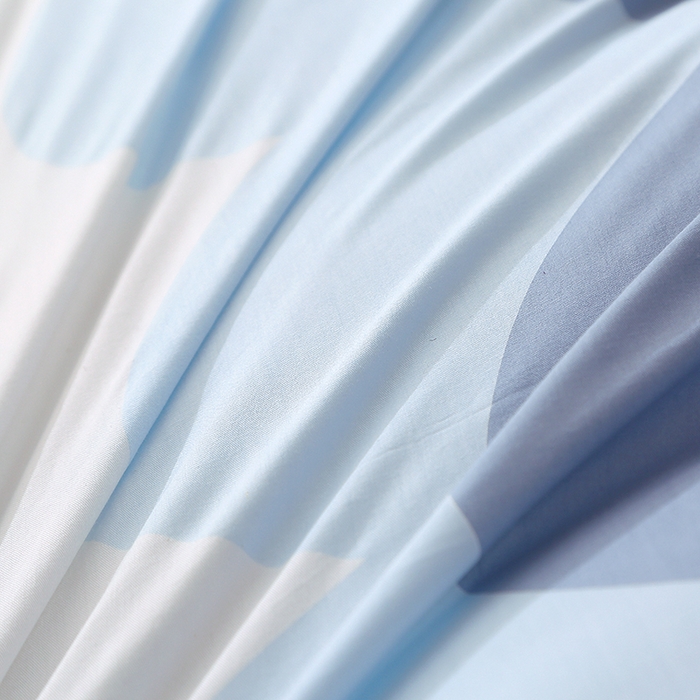 91家纺网 家纺一手货源 找家纺 贝兰仙奴 2025春夏新款全棉纯棉12868印花单被套 被套单件 天空之境