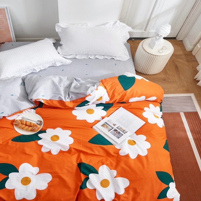 91家纺网 家纺一手货源 找家纺 贝兰仙奴 2025春夏新款全棉纯棉12868印花单被套 被套单件 丽人风尚