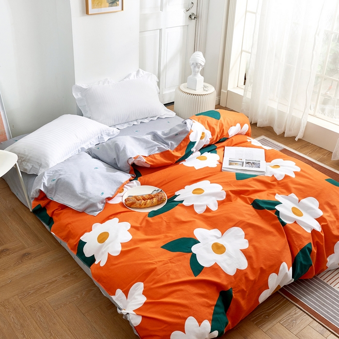 91家纺网 家纺一手货源 找家纺 贝兰仙奴 2025春夏新款全棉纯棉12868印花单被套 被套单件 丽人风尚