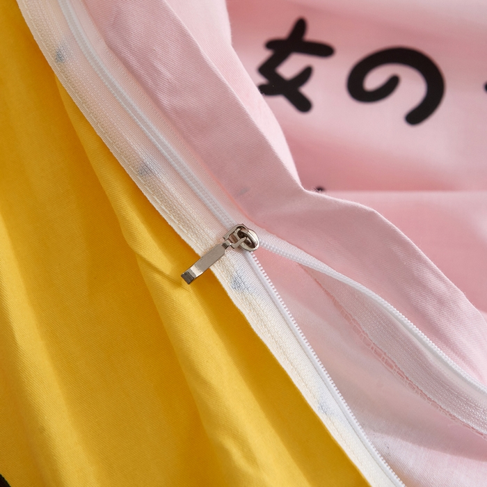 91家纺网 家纺一手货源 找家纺 贝兰仙奴 2025春夏新款全棉纯棉12868印花单被套 被套单件 童话时光